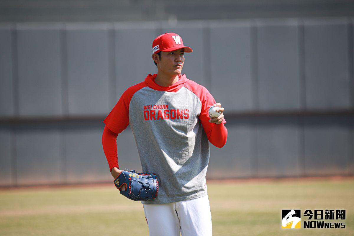 ▲王維中出席味全龍春訓開訓典禮。（圖／記者葉政勳攝 , 2021.02.01）