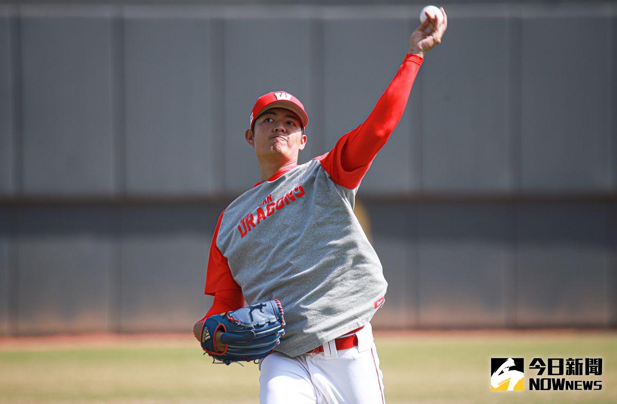 ▲王維中出席味全龍春訓開訓典禮。（圖／記者葉政勳攝 , 2021.02.01）