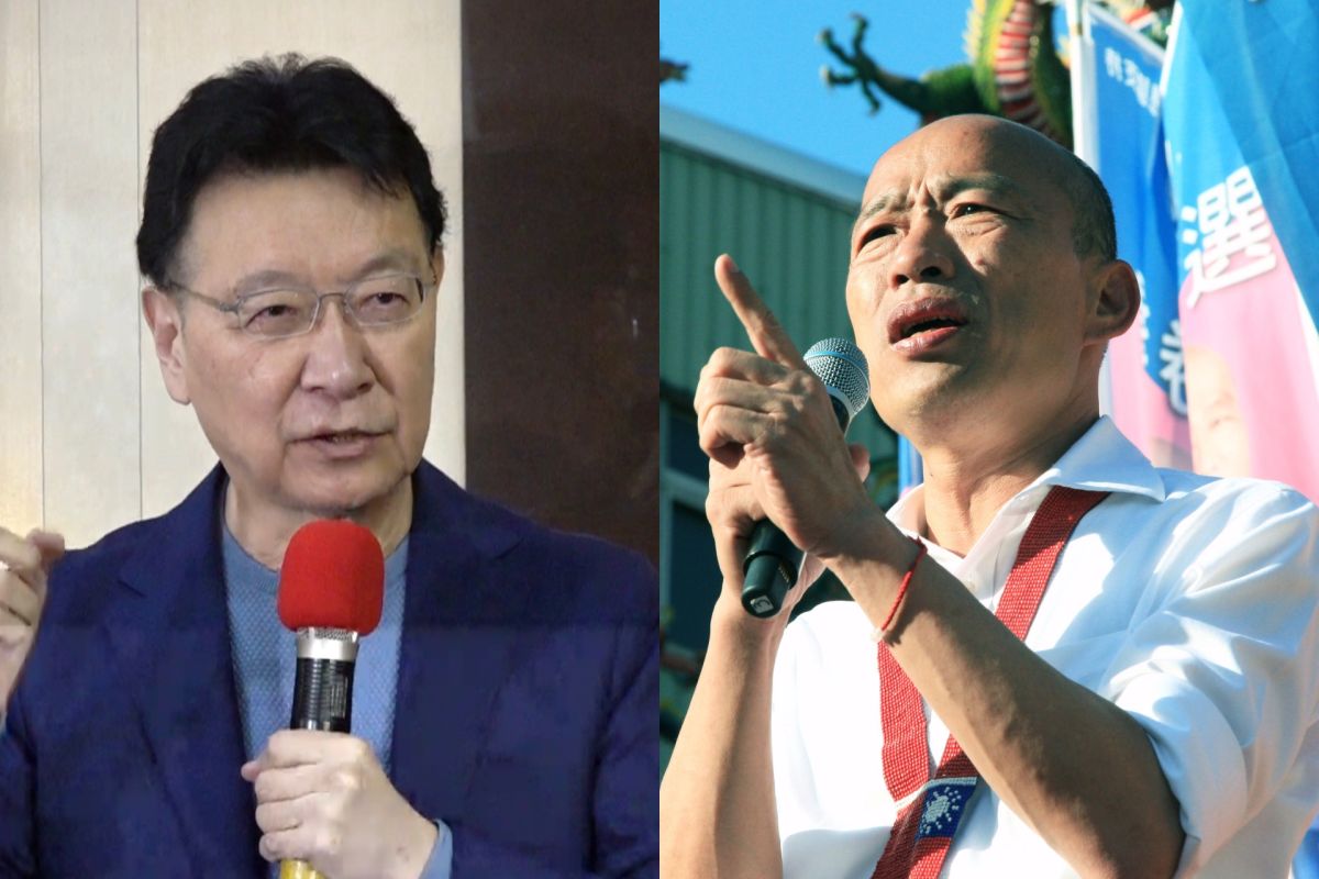 ▲中廣董事長趙少康在韓國瑜的支持下出面參選黨主席，不具名藍藍委表示，江啟臣原本以為任用韓的新聞局長能確保溝通順暢，未料仍遭到突襲。（圖／NOWnews資料照片）