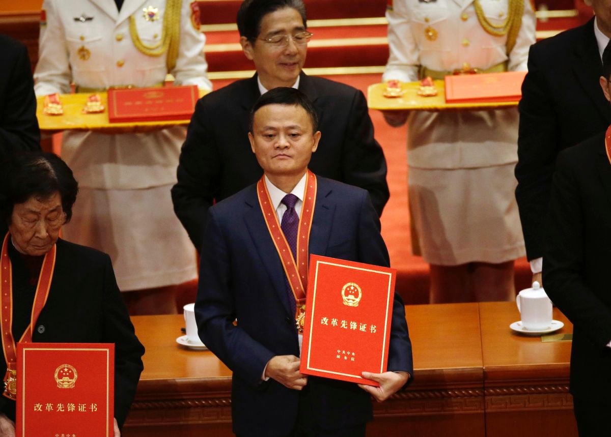 ▲美國政治學專家、中國人權組織成員認為，雖然馬雲時隔3個多月現身，但他面臨的困境尚未結束。（圖／美聯社／達志影像）