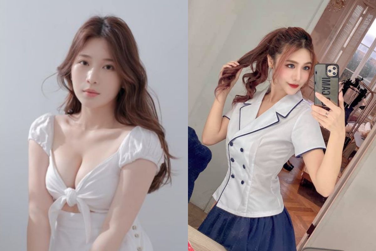 ▲雞排妹（左）性騷擾疑雲延燒，F級網紅橫綱凱咪（右） 

發文開酸。（圖／雞排妹、橫綱凱咪臉書） 