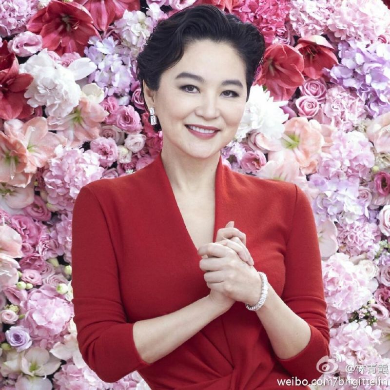 ▲現在的林青霞散發出一股優雅的氣質。(圖/林青霞微博)