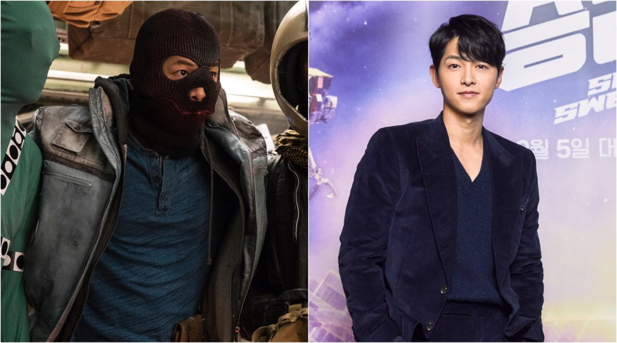 ▲宋仲基片中雖然是男主角，但卻很落魄髒兮兮。（圖／Netflix）