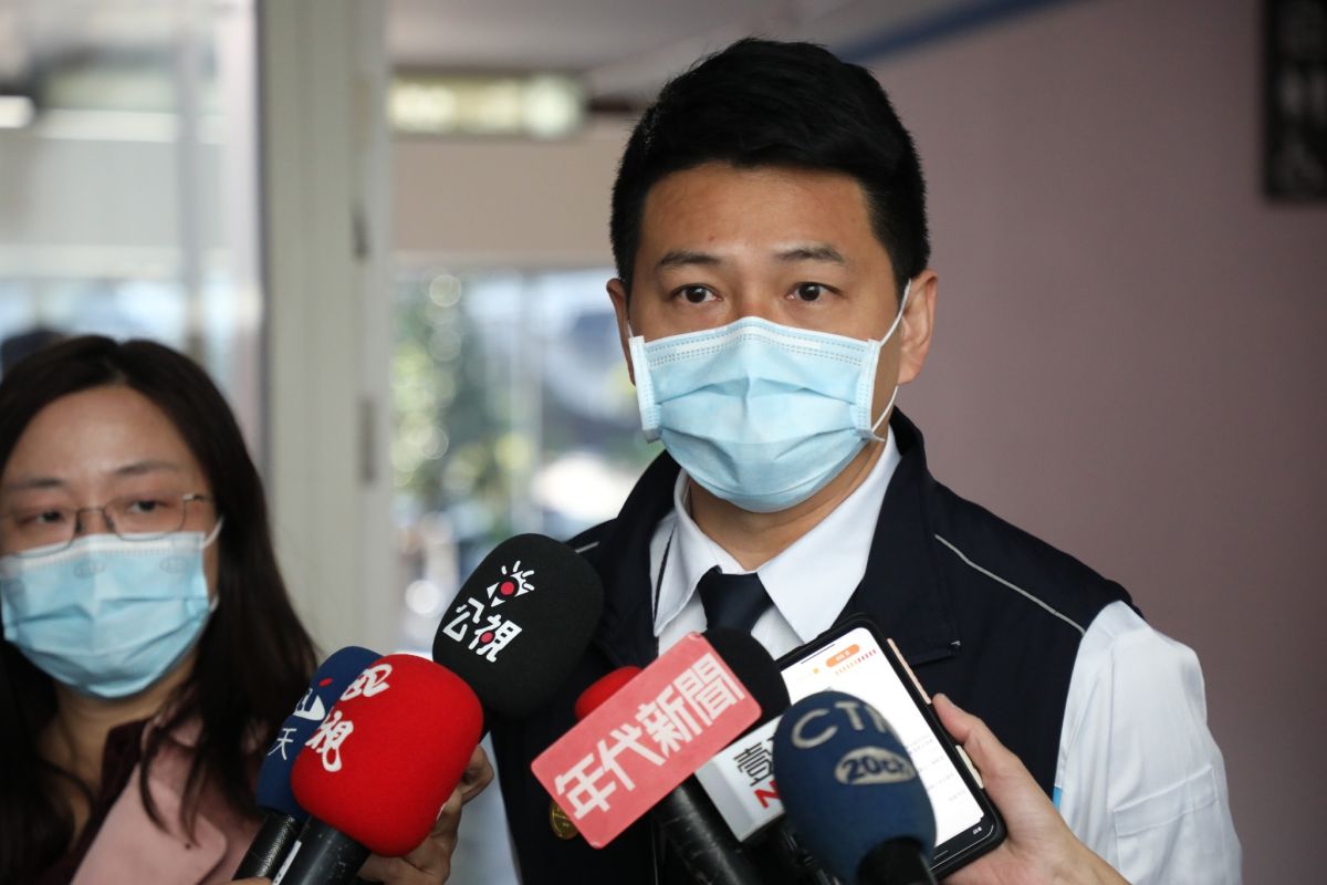 ▲交通局長葉昭甫表示，中捷藍線完成綜規報告，將送交通部審查。(圖／柳榮俊攝2021.2.2)