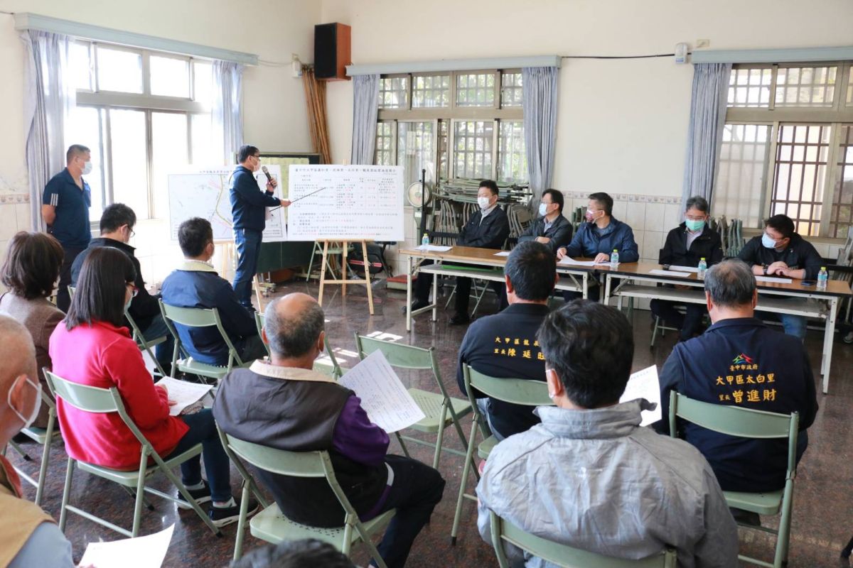 ▲喝乾淨健康的水是國民基本權利，立法院副院長蔡其昌爭取8700萬經費，用來解決大甲區四個里居民無自來水可用之苦(圖／蔡其昌服務處提供2021.2.2)