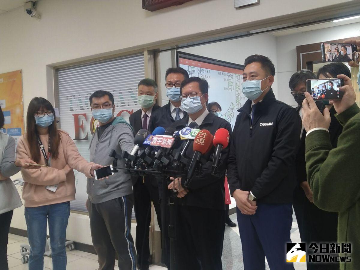 ▲鄭文燦說，他和林本來互動就非常密切，往後還是會讓兩市互相交流，發展更好的交情，更好的友誼。（圖／記者李春台攝, 2021.02.02）