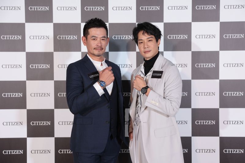 ▲CITIZEN品牌之友柯叔元先生及薛仕凌先生一同出席2021年春季男錶新品發表會。（圖／資料照片）