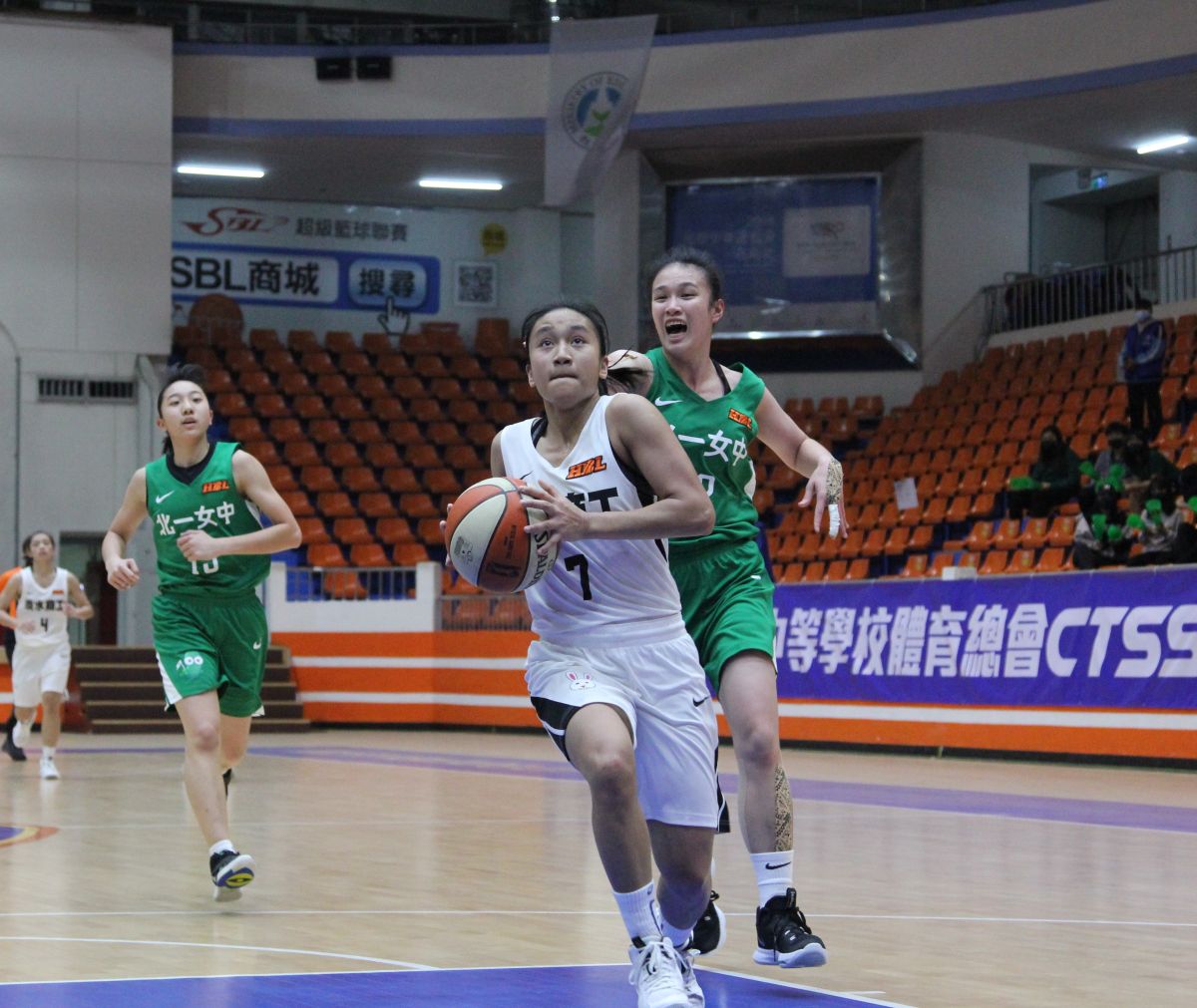 ▲淡水商工高一後衛李恩芯獲得重用。（圖／名衍行銷提供）