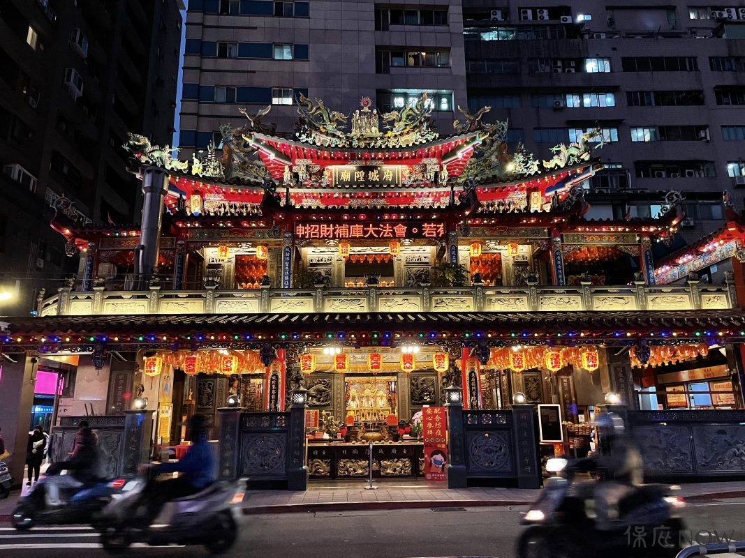 ▲台北府城隍廟又稱昭明廟，是玉皇上帝聖筆指示。（圖／張家綺攝）