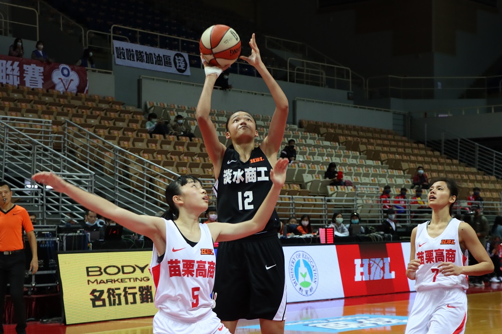 ▲淡商高一中鋒蕭豫玟。（圖／名衍行銷提供）