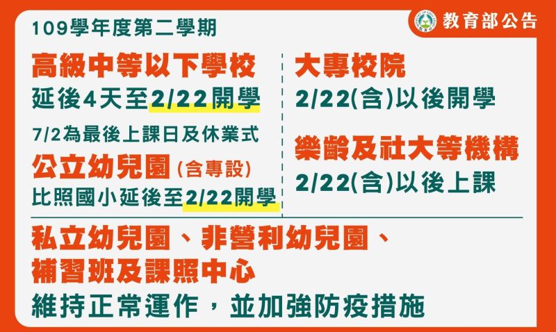 開學延後4天！崩潰家長留言洗版教育部臉書　兩派人吵翻
