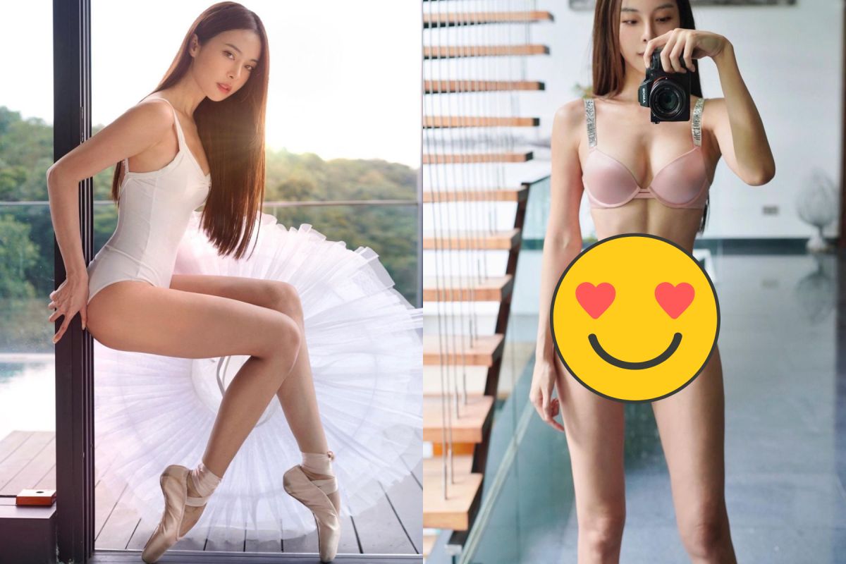 ▲李元玲下身開3V。（圖／李元玲IG） 