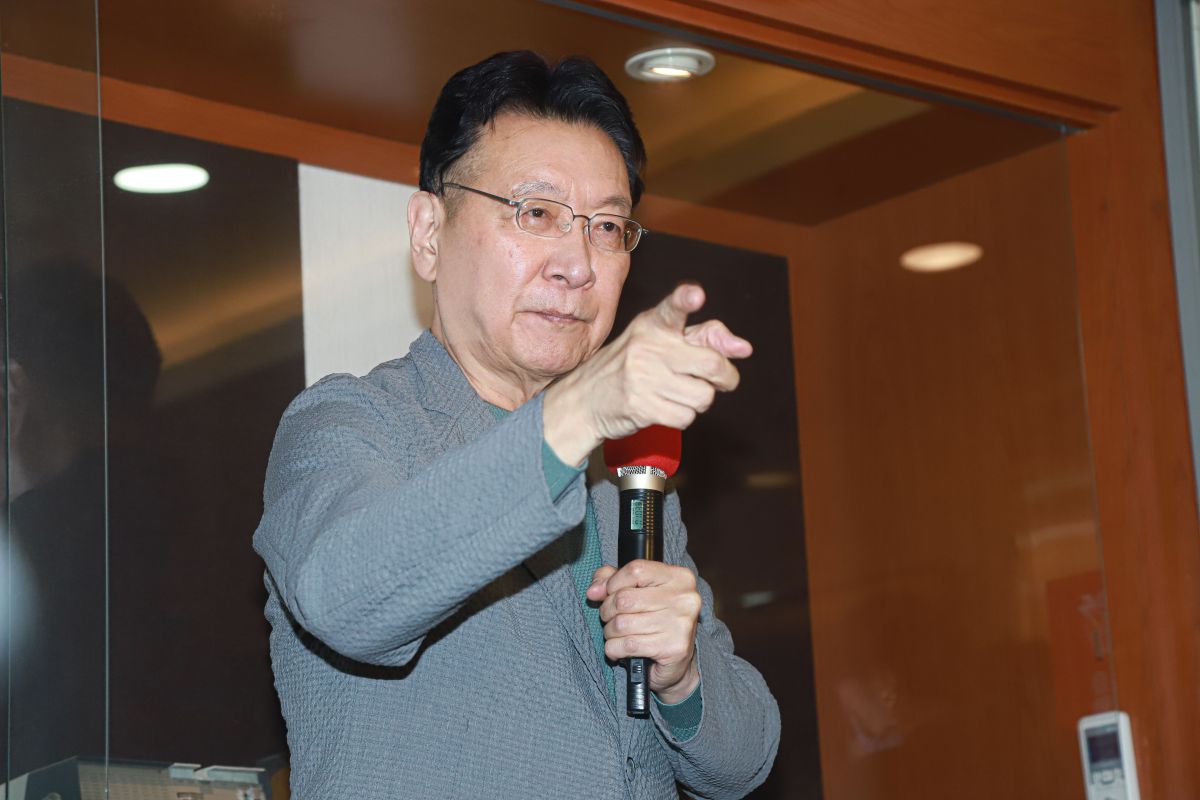 ▲中廣董事長趙少康打算要競逐國民黨主席和2024總統大選一事，近日在台灣政壇掀起不小的討論潮。（圖／記者葉政勳攝，2021.2.4）