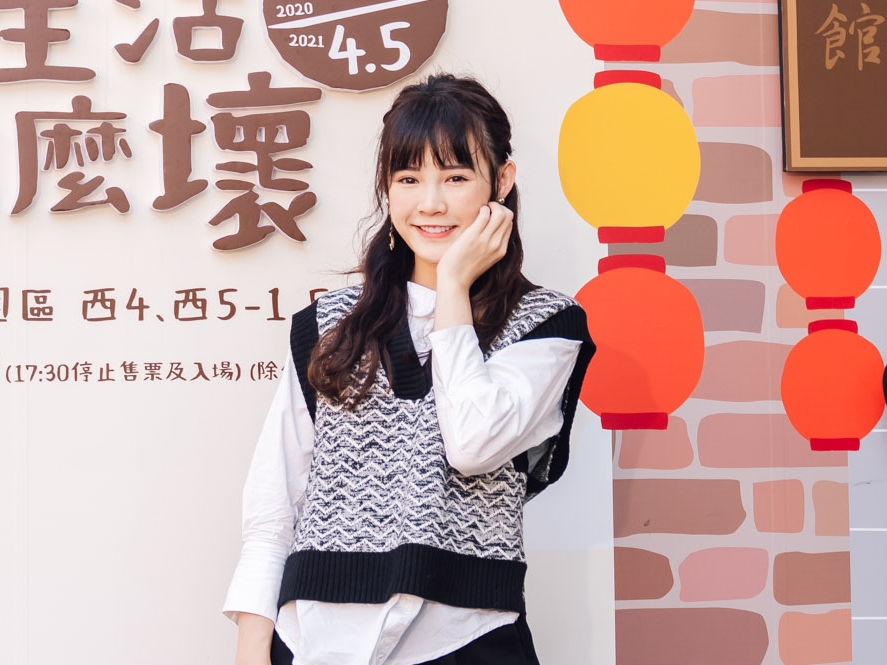 ▲吳心緹錄影嚴格控管飲食。（圖／寬宏）