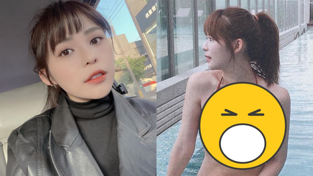 ▲林萱瑜慶祝IG破30萬追蹤數，曝光泳衣辣圖。（圖／林萱瑜臉書）