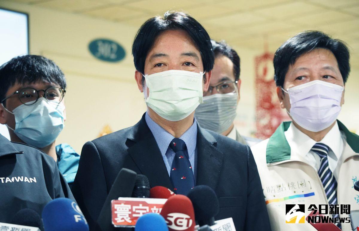 ▲賴清德表示，習近平向國際社會承諾中國絕對不會侍强凌弱，反對任何一個國家靠胳膊粗、拳頭大決定事情，現在發生蓋亞那事件「剛剛好重重打了習近平一巴掌」。（圖／記者李春台攝, 2021.02.05）