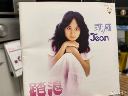 ▲沈雁推出完最後一張專輯後就消失螢光幕。(圖/愛地人微博)
