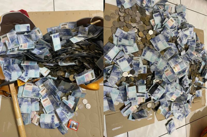 ▲男網友PO出自己存了一年的超狂豬公照,並曝光金額。(圖/翻攝自《爆廢公社二館》)