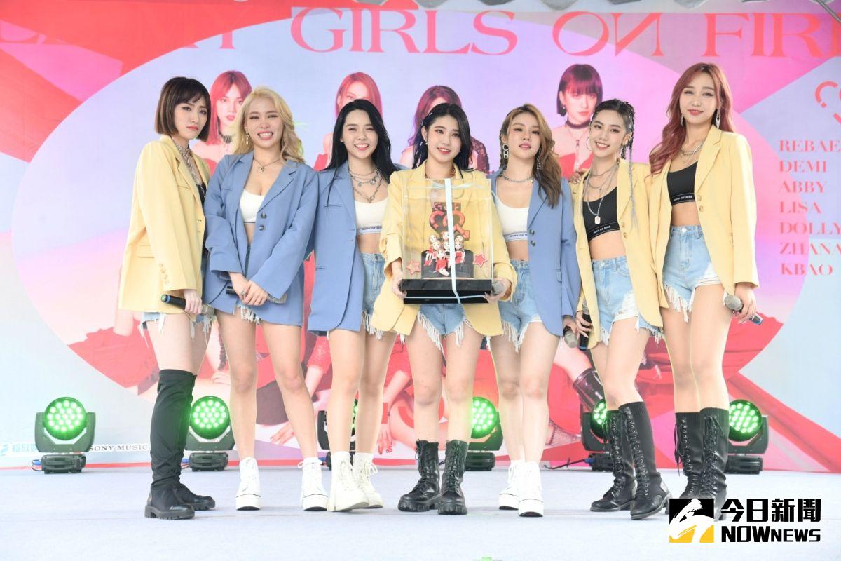 ▲G.O.F團員為了保持良好體態，3天只吃5顆蘋果度日。（圖／記者林柏年攝, 2021.02.06）