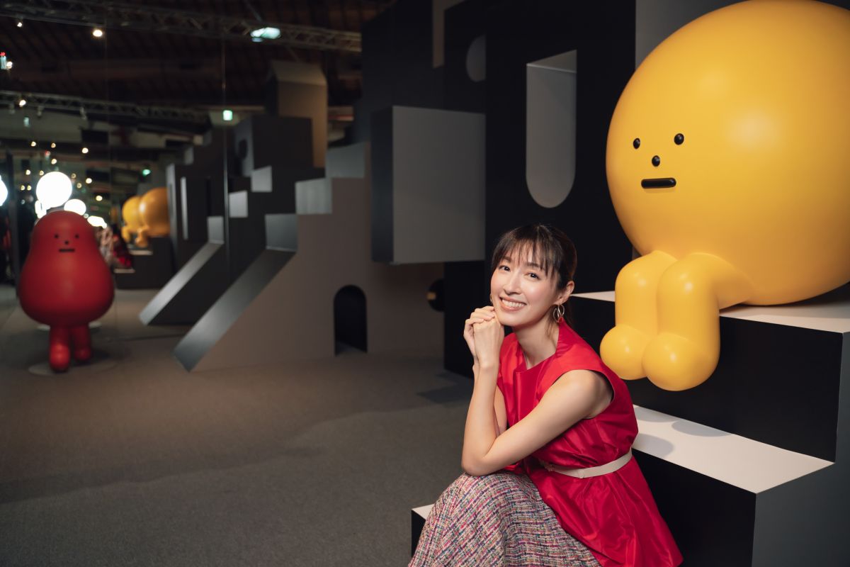 ▲田中千繪體驗到台日2種不同的隔離。（圖／雅慕斯娛樂）