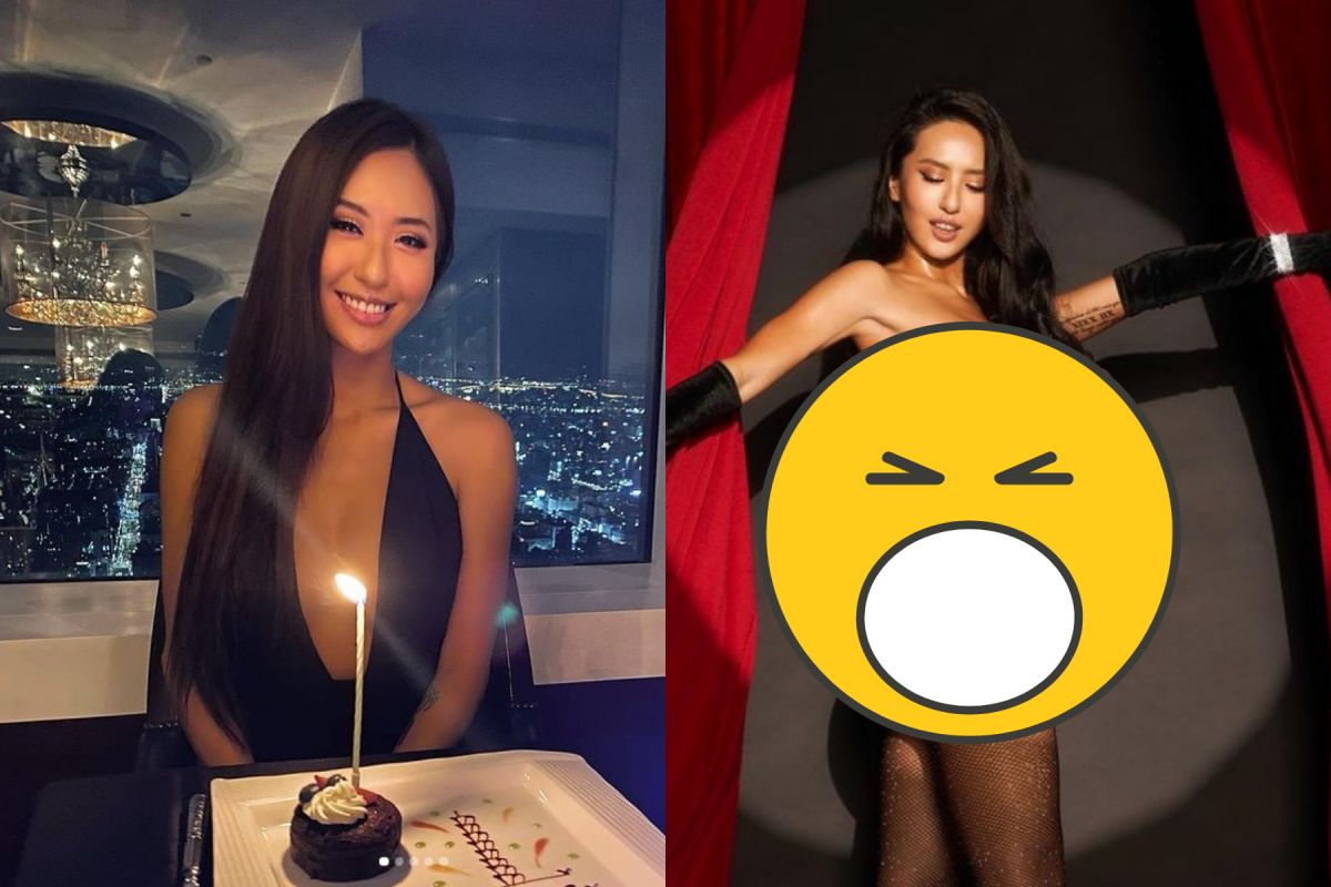 ▲薔薔化身最辣紅磨坊女郎。（圖／薔薔 IG） 