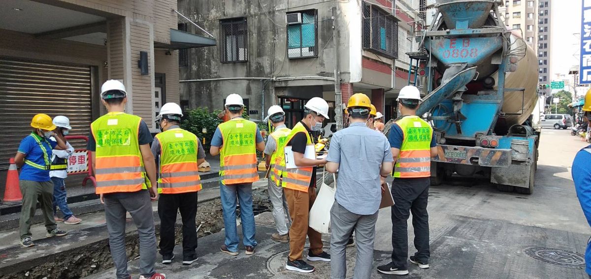 ▲中市環保局推廣焚化再生粒料100%在地化使用(圖／環保局提供2021.2.7)