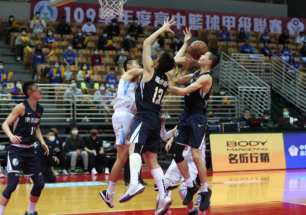 ▲東泰招牌的二三區域聯防，讓能仁吃足苦頭。（圖／名衍行銷提供）