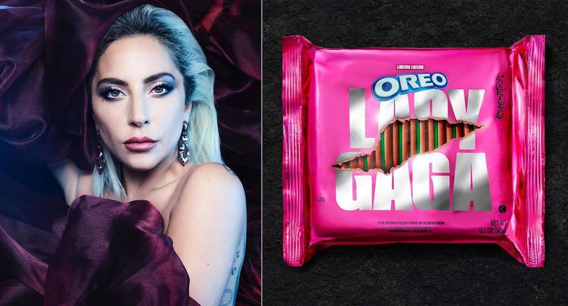 ▲女神卡卡Oreo餅乾（右）相當有特色。（圖／女神卡卡IG，Oreo IG）