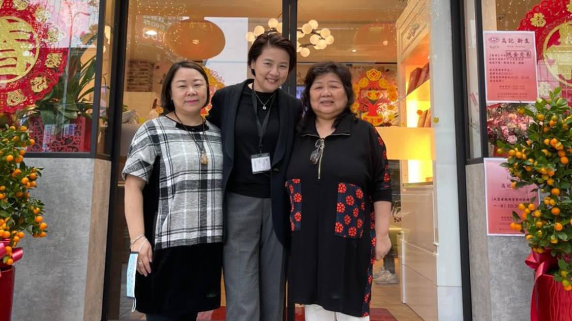 ▲台北市副市長黃珊珊今（8）日在臉書發文表示，70年老店高記又重返永康商圈。（圖／翻攝自黃珊珊臉書專頁）