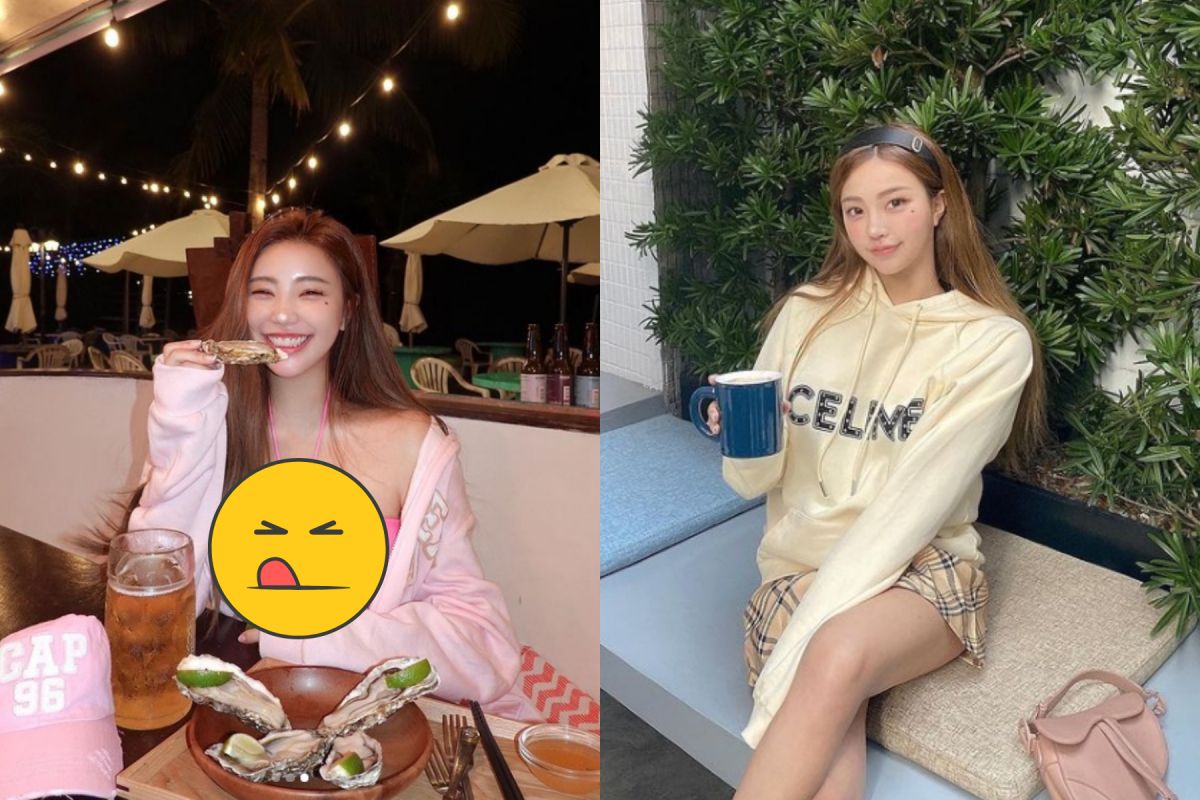 ▲黃琳穿比基尼嗑生蠔。（圖／黃琳 IG） 