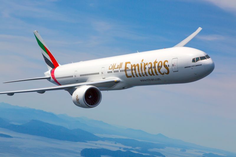 ▲阿聯酋航空（Emirates Airlines）一架從希臘飛往美國紐約的班機在接獲安全警報後，被迫折回雅典國際機場（Athens International Airport）。（圖／資料照片）