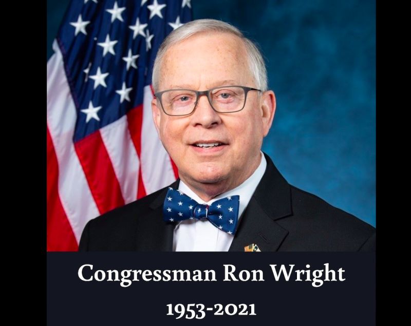 ▲美國聯邦眾議員萊特（Ron Wright） 於美東時間7日不幸因新冠肺炎染疫病逝，成為首位因新冠肺炎身亡的現任美國會議員。（圖／翻攝自臉書Ron Wright）