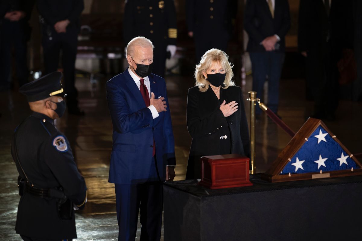 ▲美國總統拜登今天表示，第一夫人吉兒（Jill Biden）下個月可能前往東京參加奧運會開幕儀式。資料照。（圖／美聯社／達志影像）