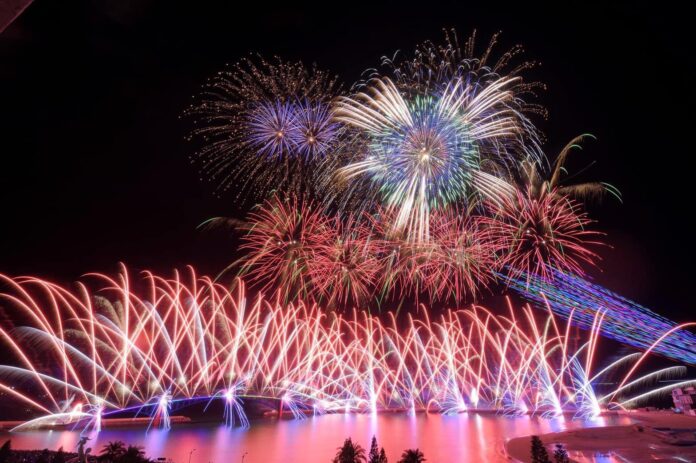 ▲2021澎湖國際海上花火節將於4月登場 (圖|澎湖縣政府臉書)