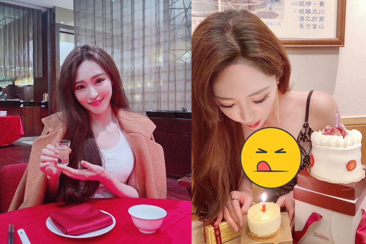 ▲正妹律師貝琪慶生豁出去，低胸蕾絲穿搭洩真實身材。（圖／貝琪IG） 