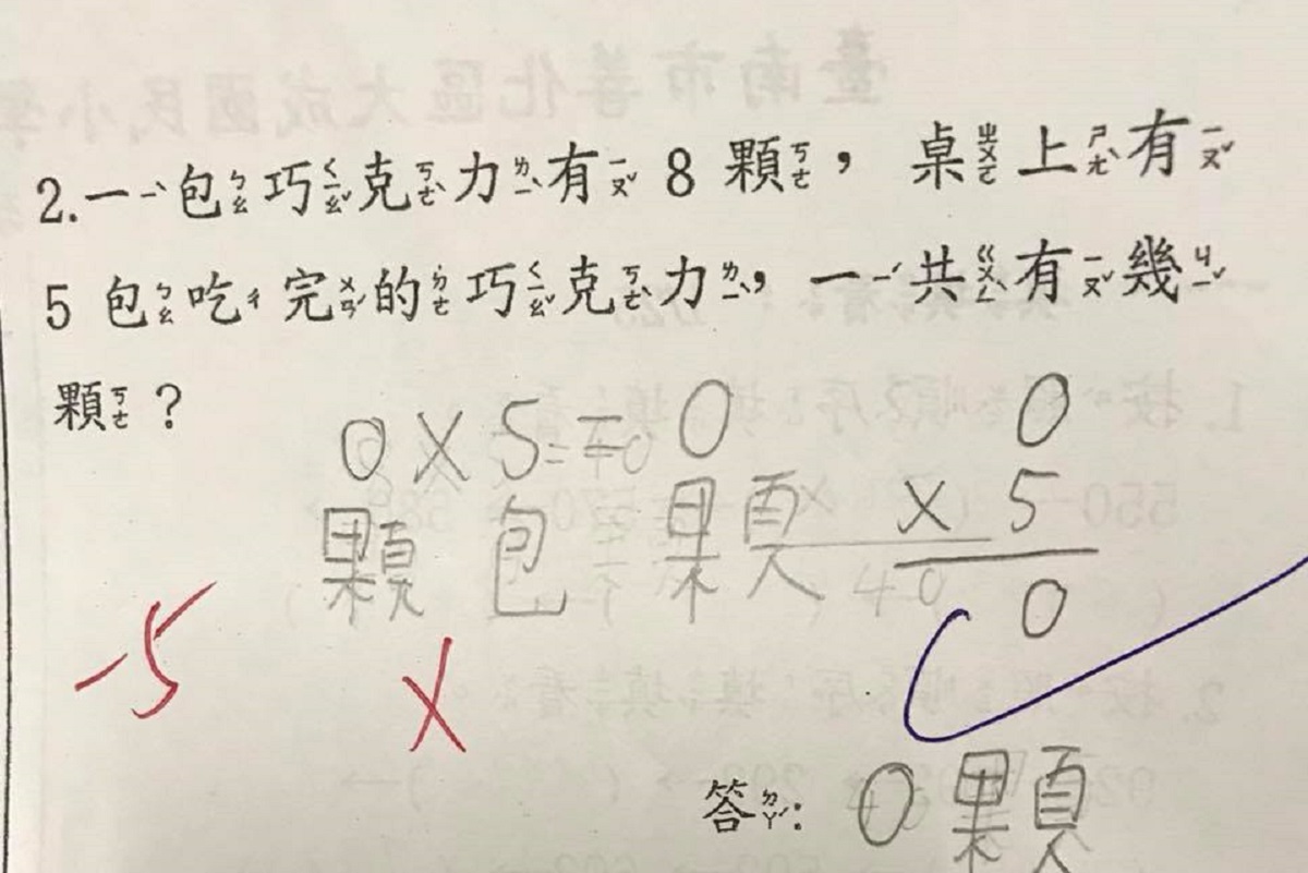 ▲一位媽媽分享了一道「小二數學題目」，並透露全班僅6人答對，而網友一看秒傻眼，不禁直呼是「衝康」題。（圖／翻攝自臉書社團《爆怨公社》）