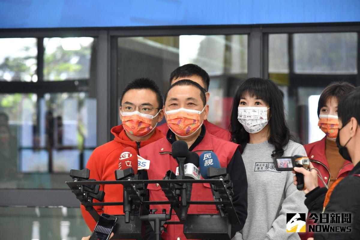 ▲侯友宜強調，他就是一個新北市長，過程當中難免有很多的不一樣看法，都虛心接受。（圖／記者陳志仁攝，2021.02.10）