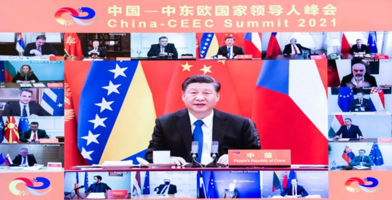 ▲中國國家主席習近平2月9日主持中國與中東歐17+1領導人峰會。（圖／翻攝網路）