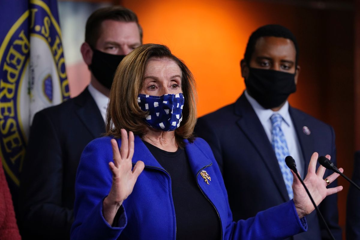 ▲裴洛西今晚將訪台，受到各界關注。（圖／美聯社／達志影像）