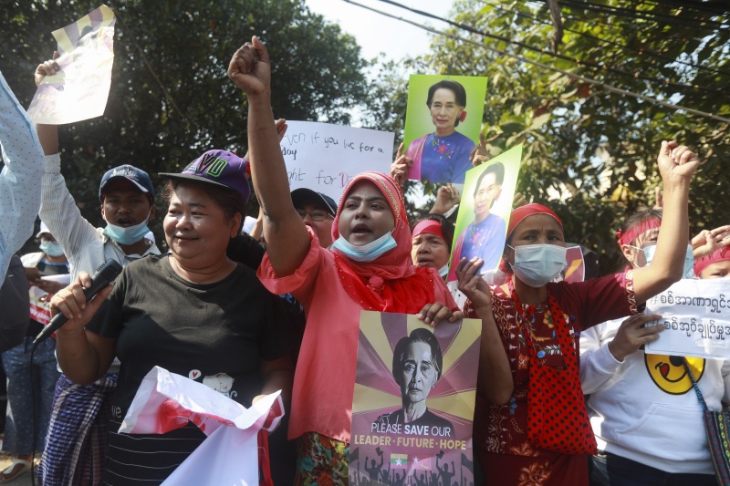 緬甸政變兩週後　當局第3度全國性斷網
