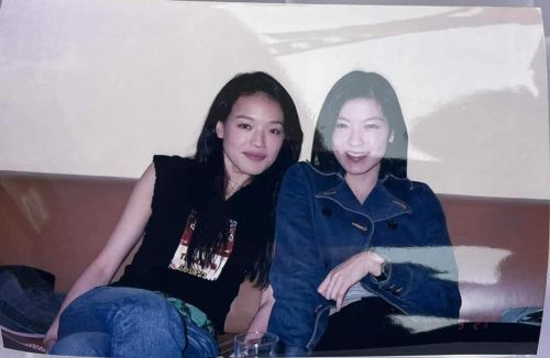 ▲舒淇（左）、林熙蕾未修圖合照。（圖／Shu Qi臉書）