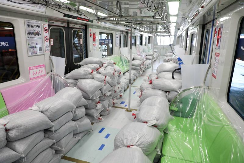 ▲台中捷運綠線載重測試車(圖/新聞局提供2021.2.17)