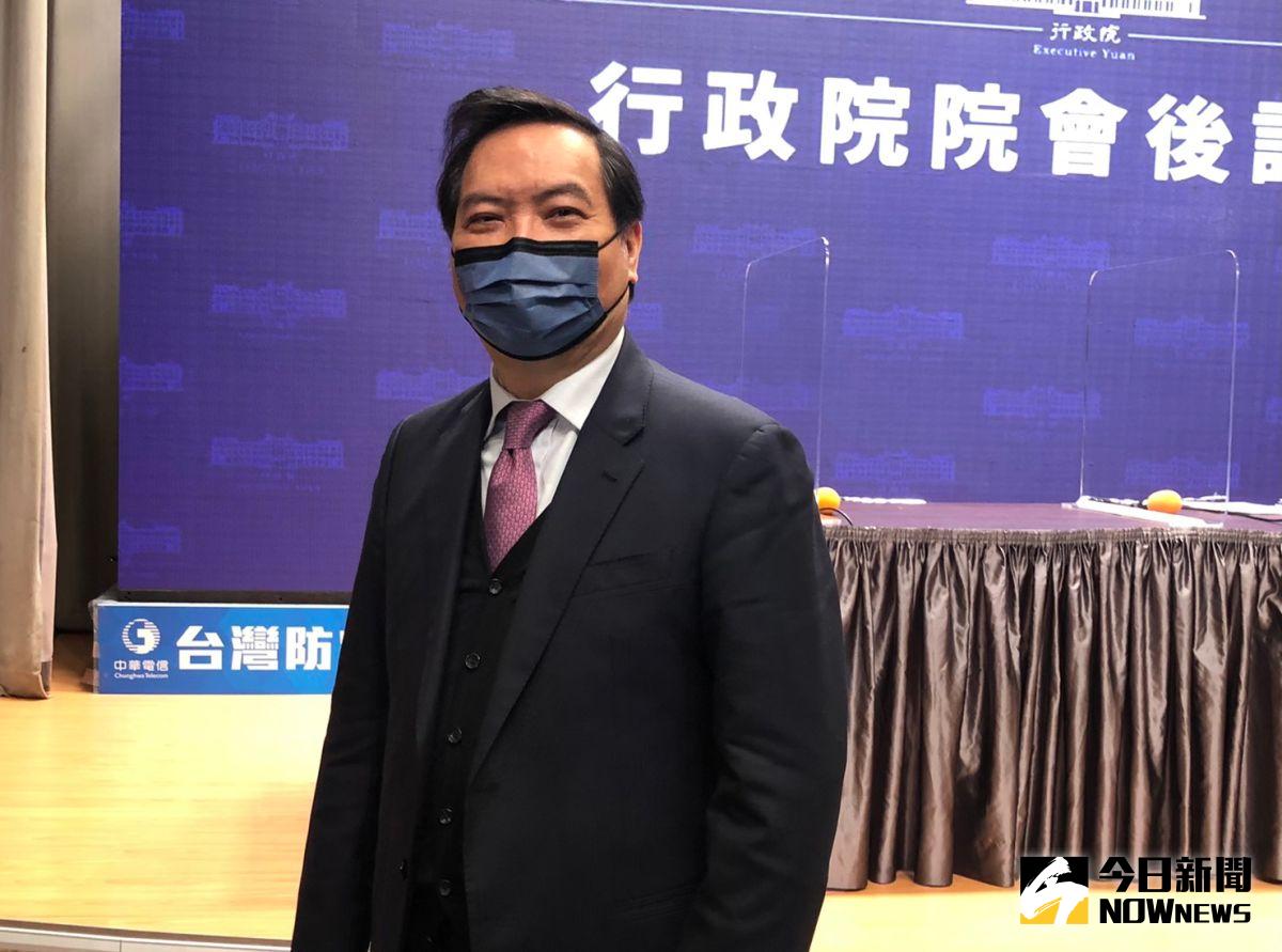 ▲懸缺逾3個月，政院18日公布，由政務委員羅秉成兼任發言人職務。（圖／記者劉育辰攝）