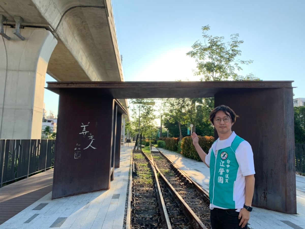 ▲交通部核定台中市第一條台灣好行路線「台中時尚城中城線」，市議員江肇國樂見舊城區發展新契機。（圖／江肇國提供）

