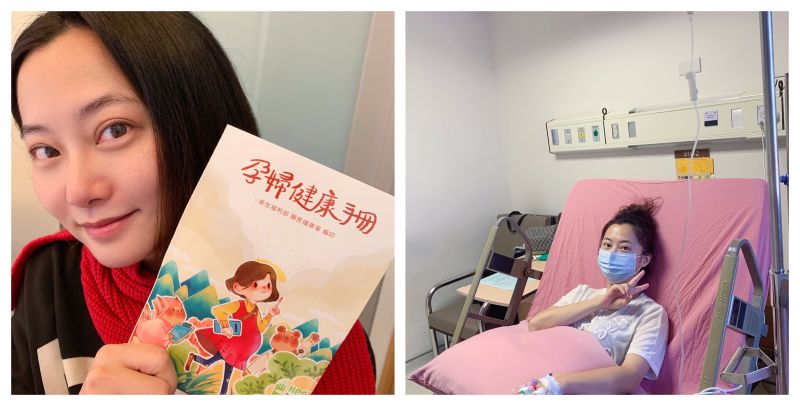 ▲趙小僑終於懷孕成功。(圖/台灣艾捷隆,送子鳥11生殖中心)