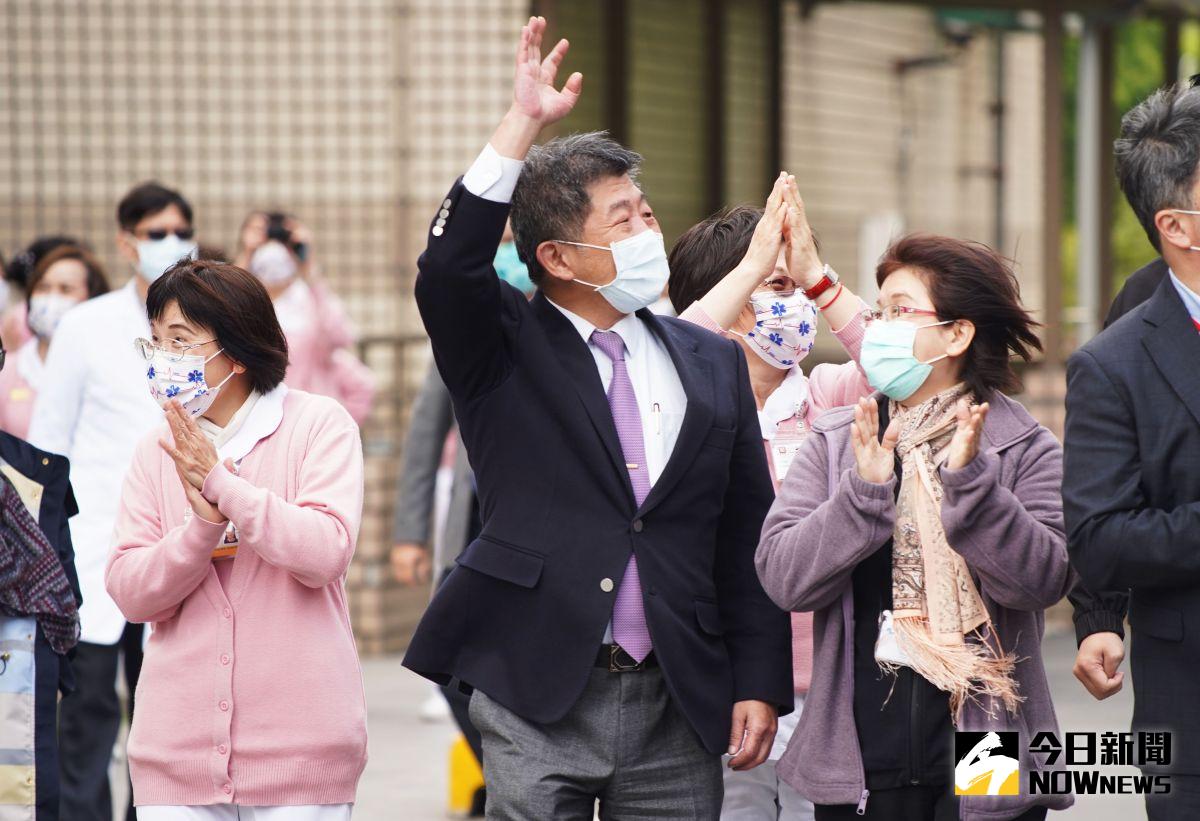 ▲對於民調，陳時中回應表示，「今天如果在這裡辦民調，我一定第一！」（圖／記者李春台攝，2021.02.19）