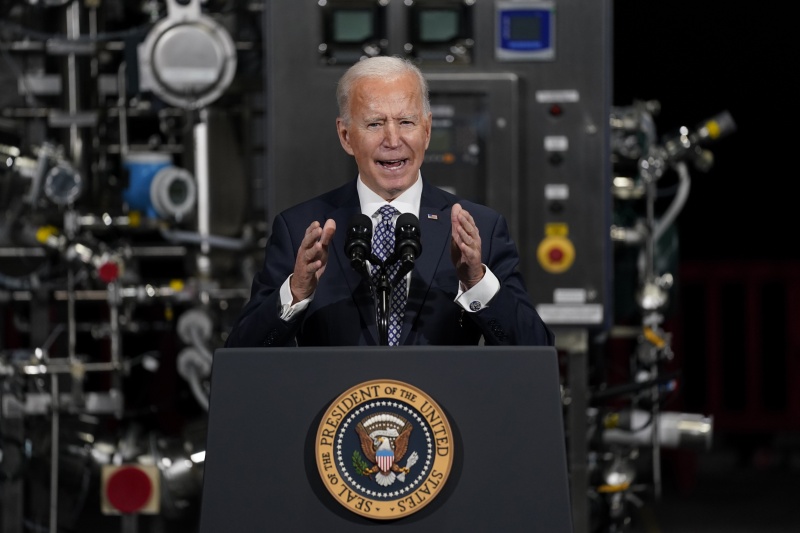 ▲美國總統拜登今天在鏗鏘有力的演說中，高呼「美國和跨大西洋聯盟回來了」，力圖重振美國雄風，帶領西方國家因應民主發展正在全球遭遇攻擊的挑戰。（圖／美聯社／達志影像）