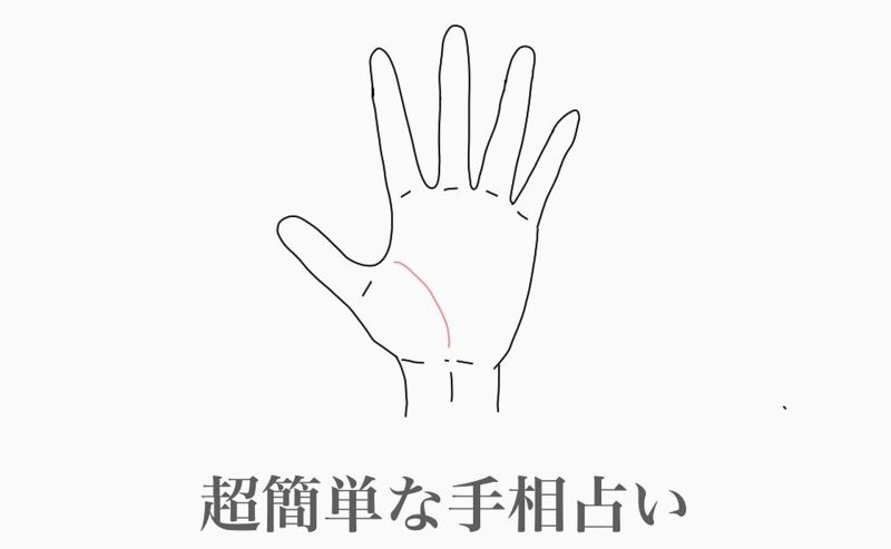 ▲日本瘋傳掌紋占卜，簡單2步驟便能測出你的「隱藏性格」。（圖／翻攝自「えらせん」網站）