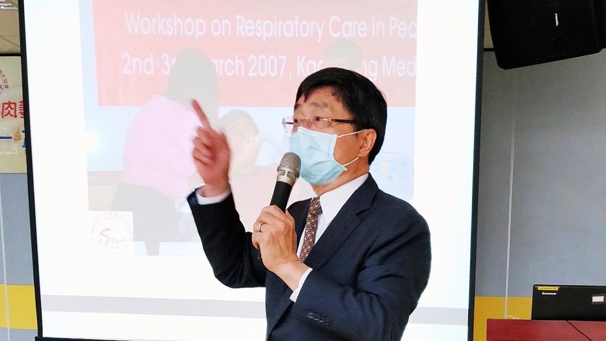 ▲鐘育志醫師長期致力於小兒神經醫學研究，他表示這次的跨國研究對翻轉SMA病童人生具有重大意義。（圖／高醫大提供）