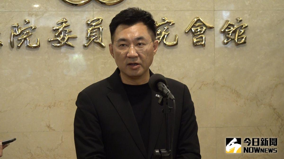 ▲針對蔡政府19日公布的國安人事異動，國民黨主席江啟臣表示，總統蔡英文應親自出面向國人說明，人事異動的原因以及未來兩岸關係的擘劃。（圖／記者朱永強攝，2021.02.20）